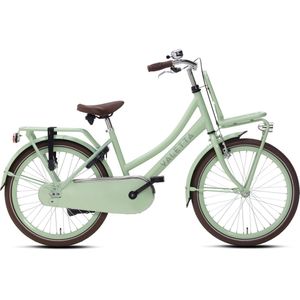 Valetta Cargo - Transportfiets - Meisjesfiets - 22 inch - Pastel Groen