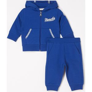 Moncler Babyset met sweatvest en joggingbroek 2-delig - Blauw - Maat 74