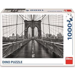 Puzzle 1000 pcs New York zwart wit