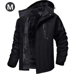 Livano Winterjas Voor Heren - Parka - Winter - Jas - Volwassen - Zwart - Maat XL