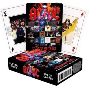 Aquarius AC/DC Playing Cards / Speelkaarten In Rock We Trust Playing Cards / Speelkaarten