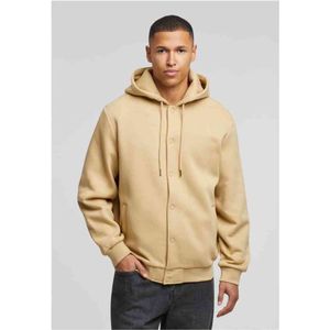 Urban Classics - Fluffy Fleece Hood Jacket - S - Beige