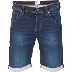 Mustang Heren Short Broeken Chicago Real X regular/straight Fit Blauw W 34 Volwassenen Korte Jeans Broek Bermuda