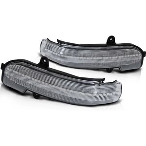 Knipperlichten spiegel MERCEDES W203 T203 CL203 00-07 WIT