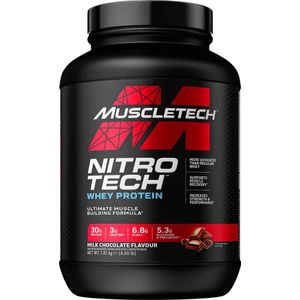 Muscletech Nitro-Tech Performance - Eiwitpoeder / Eiwitshake - 1800 gram - Melk Chocolade