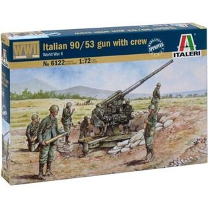 Italeri ITALIAN 90/53 GUN with CREW