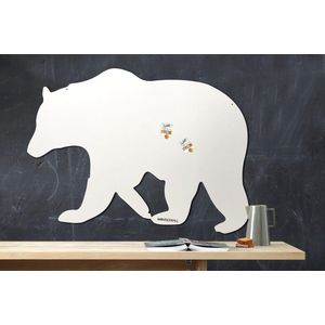 Wonderwall Whiteboard - Magneetbord iJsbeer XL wit - 80 x 95 cm