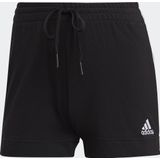 adidas Sportswear Essentials Slim 3-Stripes Short - Dames - Zwart- S