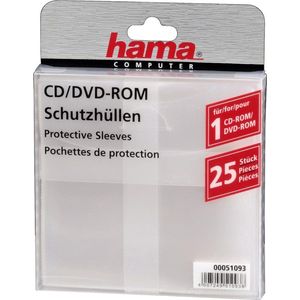 Hama Cd/Dvd Rom Hoezen - 25 stuks