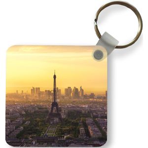 Sleutelhanger - Uitdeelcadeautjes - De Eiffeltoren in het midden van Parijs - Plastic
