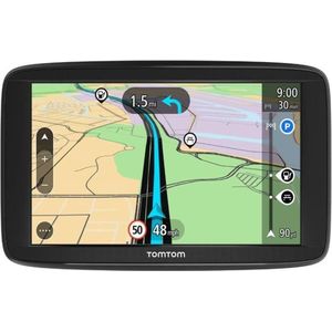 TomTom VIA 62 (EU48) navigator Vast 15,2 cm (6"") Touchscreen 280 g Zwart