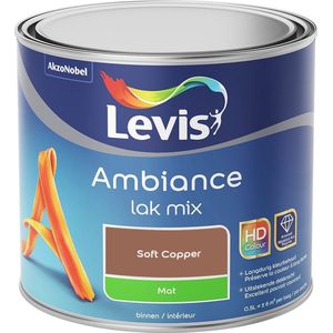 Levis Ambiance Lak Mat Mix - Soft copper - 0,5 L