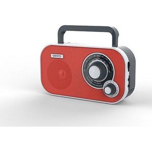 Camry CR 1140 R - Draagbare Radio - Rood
