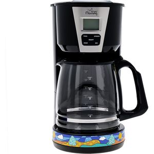 Any Morning SH21515B Filterkoffiezetapparaat - Premium Koffiemachine - Koffie Apparaat - Met Kan en Slim Touchscreen Systeem - Inclusief maatschep - Zwart