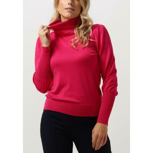 Notre-V Basic Knit Blouse Truien & vesten Dames - Sweater - Hoodie - Vest- Roze - Maat L