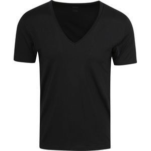 Mey Dry Cotton V-hals T-shirt Zwart - Maat XL - Heren - Basic T-shirts