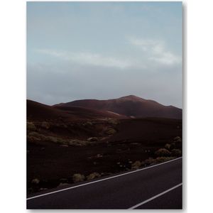 Rustende Reuzen - Lanzarote's Natuurlijke Monumenten - Eenvoud van de Elementen - Foto op Plexiglas 30x40