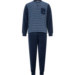 Heren pyjama Gentlemen 114212 badstof knoop S