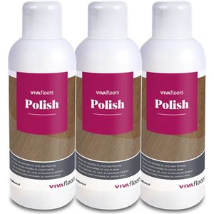 Vivafloors Polish Voordeelpakket - Beschermende PVC Vloer Polish - Glans & Onderhoud voor PVC Vloeren - Krachtige Bescherming tegen Slijtage & Vuil - Makkelijk aan te brengen - 1L