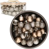 Cosy&Trendy Kerstballen - 48 stuks - 6cm - kunststof