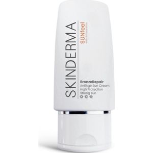 Skinderma SUNfeel BronzeRepair / anti-aging zonbescherming en bruiningsbooster 50 ml