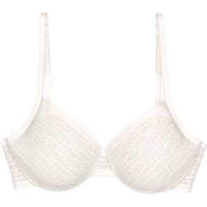 Triumph Signature Sheer W01 EX Dames Beha - ECRU WHITE - Maat F80