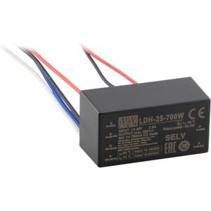Mean Well LDH-25-500W LED-driver 0.5 A 12.5 - 50 V 1 stuk(s)