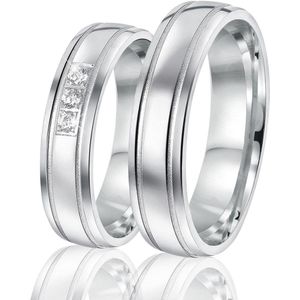 Lucardi Heren Vriendschapsring Zakynthos - Ring - Moederdag Cadeautje - Echt Zilver - Zilverkleurig