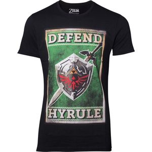 Zelda - Propaganda Sword & Shield Men s T-shirt - 2XL