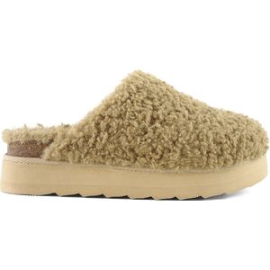 Colors of California - Platform Teddy Sabot - Cognac - Maat 41