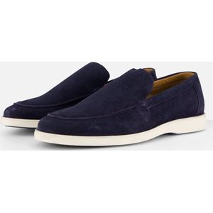 Vertice Instappers blauw Suede - Maat 46