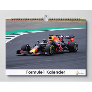 Formule 1 - race - grand prix  verjaardagskalender 35x24 cm | Wandkalender | Verjaardagskalender Volwassenen