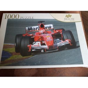 JIGSAW Puzzle Formule 1 wagen 1000 stk