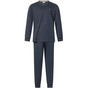 Gentlemen tricot heren pyjama - 4276 - L - Blauw
