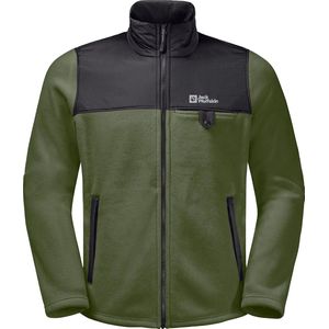 Jack Wolfskin Dna Grizzly Fleece FZ M 1709982-4129, Mannen, Groen, Fleece, maat: M