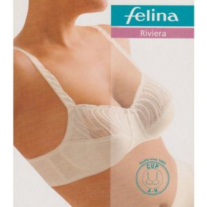 Felina – Riviera – BH zonder Beugel – 345 - Vanille - D90/105