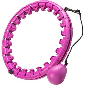 Verstelbare Hula Hoop met Segmenten voor Volwassenen - Geschikt voor Beginners en Afslanken - Fitness Hoepel voor Effectieve Training - Compact en Draagbaar