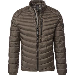 Casa Moda Jas Puffer Taupe - Maat XXL - Heren - Tussenjas