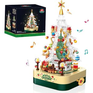 Kerstmuziekdoos Bouwset Bouwset voor Volwassenen en Kinderen vanaf 8 Jaar Kerstcadeau en Speelgoed