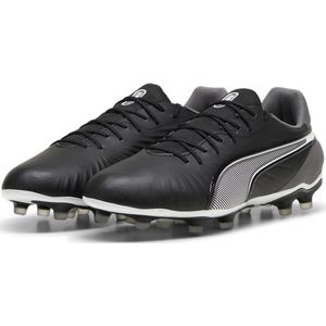 PUMA KING MATCH FG/AG Unisex Sportschoenen - PUMA Black-PUMA White-Cool Dark Gray - Maat 42.5