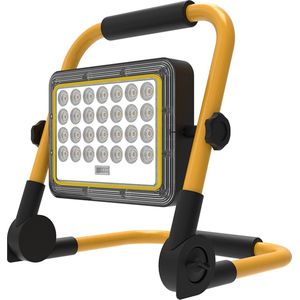 LED bouwlamp | ACCU | IP65 | Floodlight | 800LM | 10W | Kantelbaar | 6500K