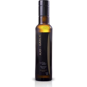 Olijfolie met knoflook smaak - La Flor de Malaga - 250 ml
