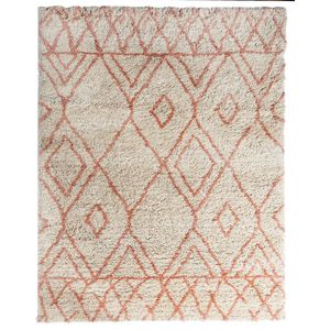 Hoppa! Karpet - Vloerkleed - Tapijt, 160x230 cm, naturel/roze