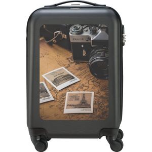 Princess Traveller Bodrum - Handbagagekoffer - Camera Oude Plattegrond - S - 55 cm
