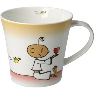 Goebel - Der kleine Yogi | Koffie / Thee Mok Du bist mein Liebling | Beker - porselein - 350ml