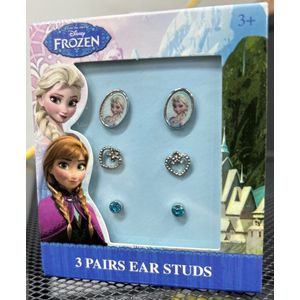 Disney Frozen oorbellen Set van 3 - Kinderjuwelen - Juwelen - Meisjes - Elsa en Anna - Speelgoed