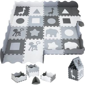 Grote geurloze puzzelmat voor kinderen - 150 x 150 cm