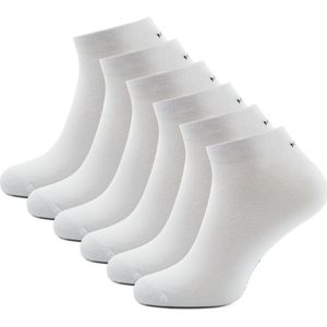 McGregor Sneakersokken Heren Wit - 6-paar - Maat 40-46 - Sneaker Sok Wit/Zwart