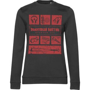 Stranger Things Sweater/trui -2XL- Demogorgan Hunter Starter Kit Zwart