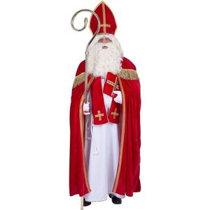 Sinterklaas kostuum - inclusief luxe krul staf 203 cm